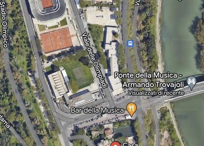 Casa Vittoria Centro Citt Vicino Allo Stadio Olimpico * روما